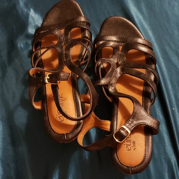 Sofft Shoes - Euro soft by sofft size 9 wedge sandals.